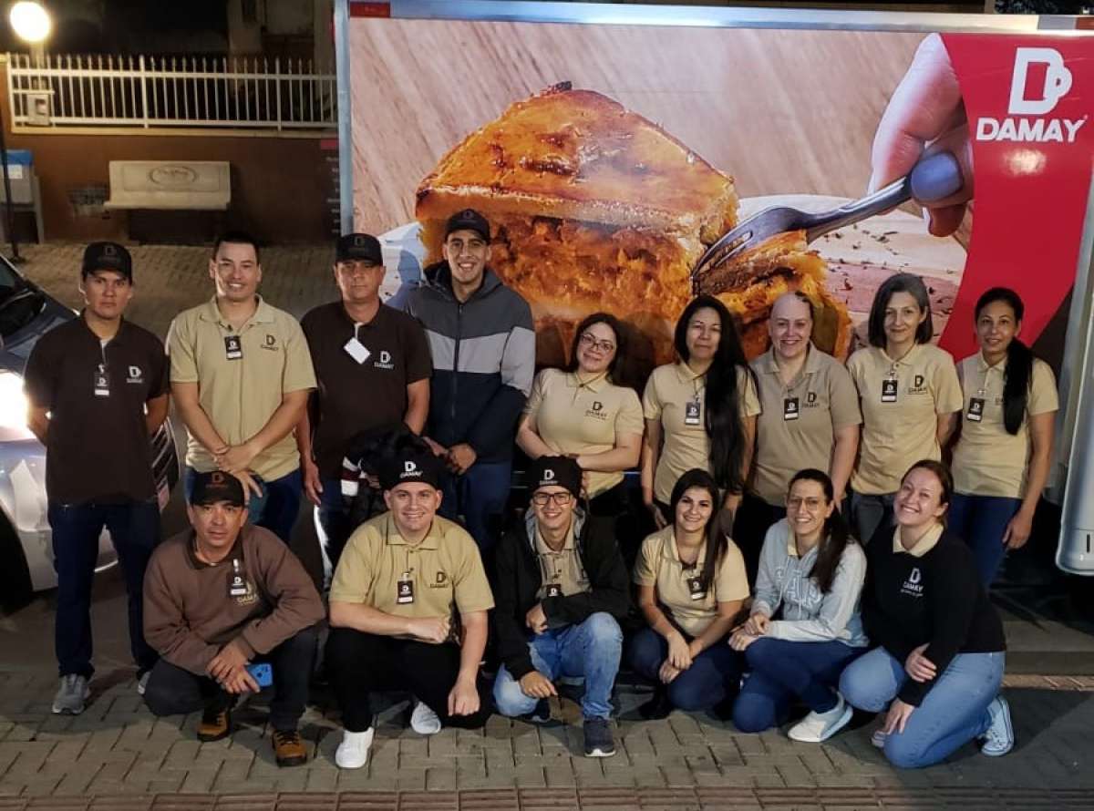 17.000 mil fatias de tortas servidas em um único dia