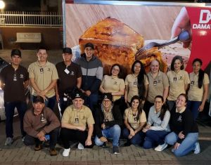 17.000 mil fatias de tortas servidas em um único dia